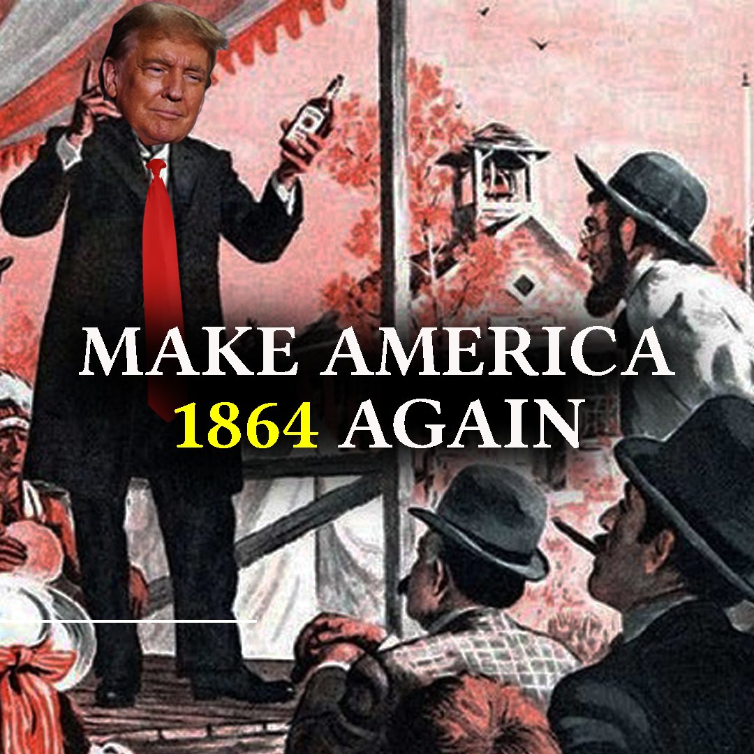 TRMmovement's tweet image. MAKE AMERICA 1864 AGAIN.