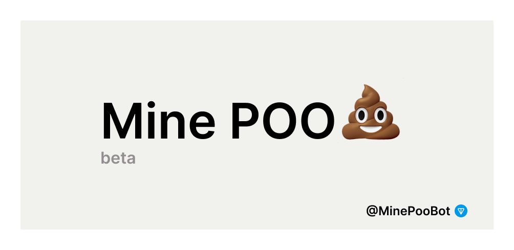 mine POO tweet media