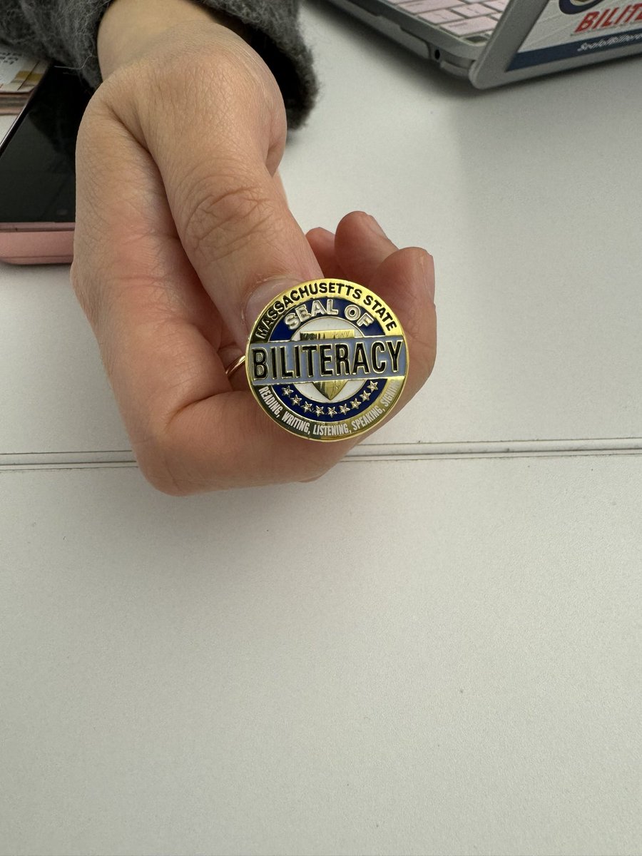Julie (@juliecaldarone) on Twitter photo Our new pins have arrived!! So excited to give these to our students at our MA State Seal of Biliteracy Celebration in May! <a href="/BostonSchools/">BostonPublicSchools</a> Our new pins have arrived!! So excited to give these to our students at our MA State Seal of Biliteracy Celebration in May! <a href="/BostonSchools/">BostonPublicSchools</a>