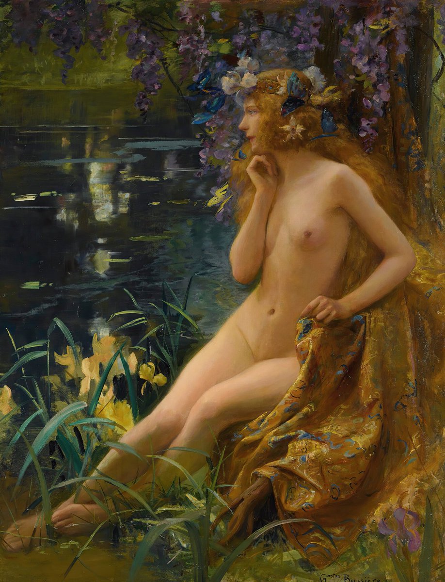 'Juventa' {Date unknown} By ~ Gaston Bussière