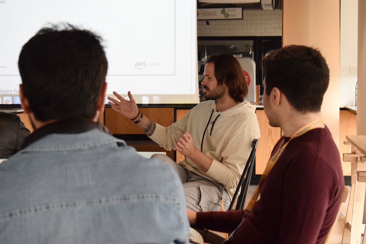 MigraCode Barcelona (@migracodebcn) on Twitter photo Halfway through the <a href="/awscloud/">Amazon Web Services</a> course!⏳
Since January, students of our #Cloud computing course have covered topics such as #Linux, #Python, and #Databases.
🙌 A big thanks to all the volunteers who have supported our students so far: we couldn’t do this course without you Halfway through the <a href="/awscloud/">Amazon Web Services</a> course!⏳
Since January, students of our #Cloud computing course have covered topics such as #Linux, #Python, and #Databases.
🙌 A big thanks to all the volunteers who have supported our students so far: we couldn’t do this course without you