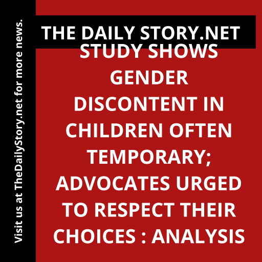 thedailystory_X's tweet image. New analysis challenges prevailing beliefs on gender discontent in children. Will advocates change their approach? #GenderIdentity #ChildDevelopment #ChallengingNorms
Read more: thedailystory.net/study-shows-ge…