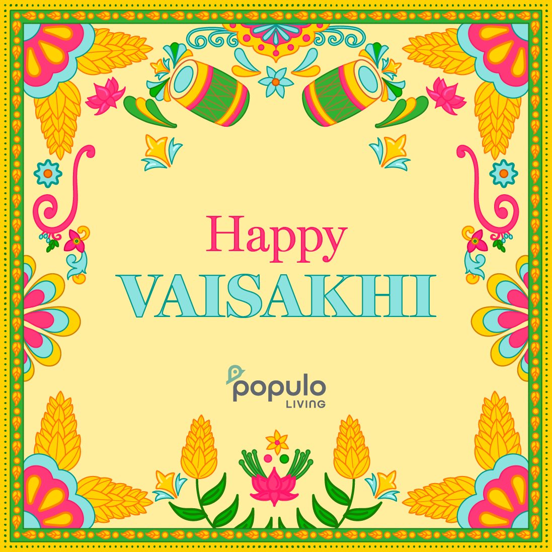 Happy #Vaisakhi to our Sikh residents and colleagues celebrating this weekend 🪯