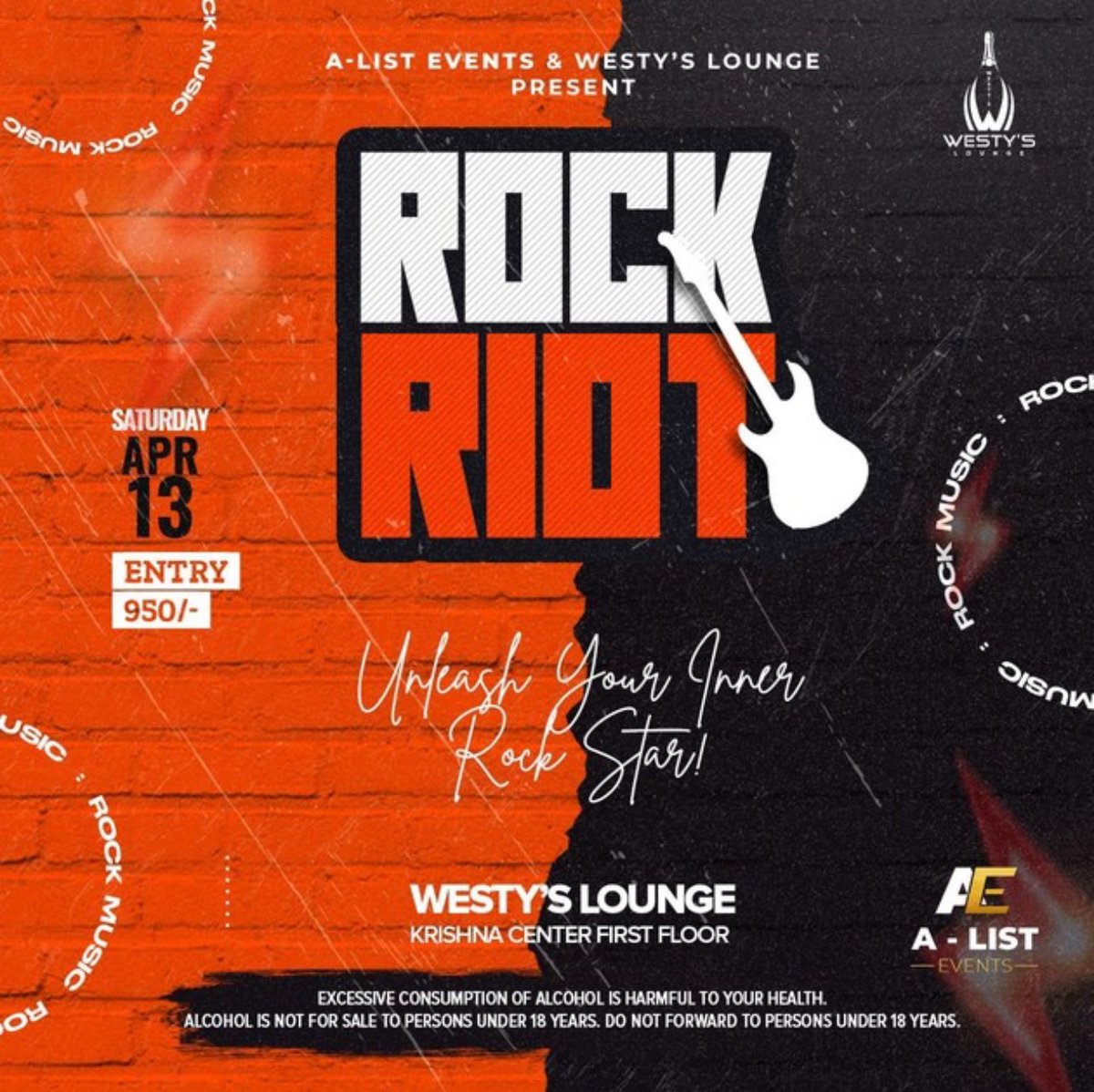 Unleash Your Inner Rock Star! 🤘 Rock the Night Away, April 13th!
Calling all rockers, headbangers, and music lovers!
 🎟️ Early bird ticket: 950/= 

🎫 mookh.com/event/rock-riot 
#Events #Kenya #BuyTickets #TheFutureOfMoney #MPesa #MpesaApp #DoMoreWithMpesa