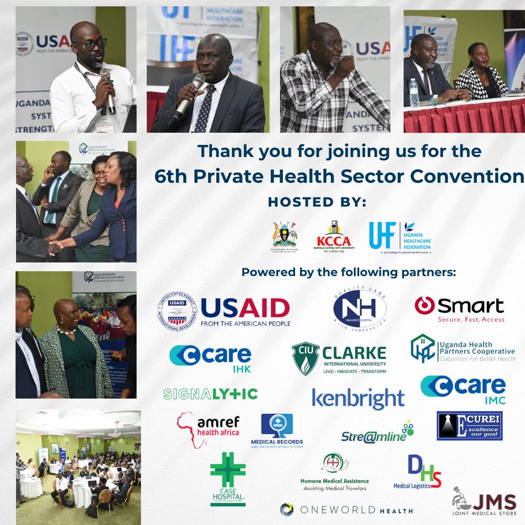Thank you to everyone who joined us! @MinofHealthUG, @KCCAUG, @UgHealthcreFed, @USAIDUganda, @NakaseroHosp, @SmartApp_UG, @C_Care_Uganda, @CIUuga, @_HealthPartners @signalytic, @KenbrightUG, @Amref_Uganda, Streamline, @ECUREI1 @casemedservices, @JMSUganda @OneWorldHealth