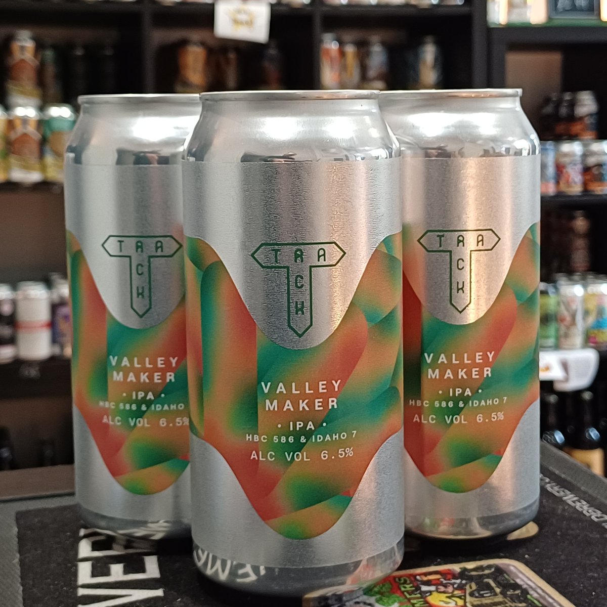 Valley Maker IPA from @trackbrewco 
Full of mango and lychee flavours, perfect for the spring / winter / summer weather we're having right now.
 #craftnotcrap #penistonebeershop #barnsleyisbrill #beeroclock #sheffieldissuper #indiebeershop #shoplocal