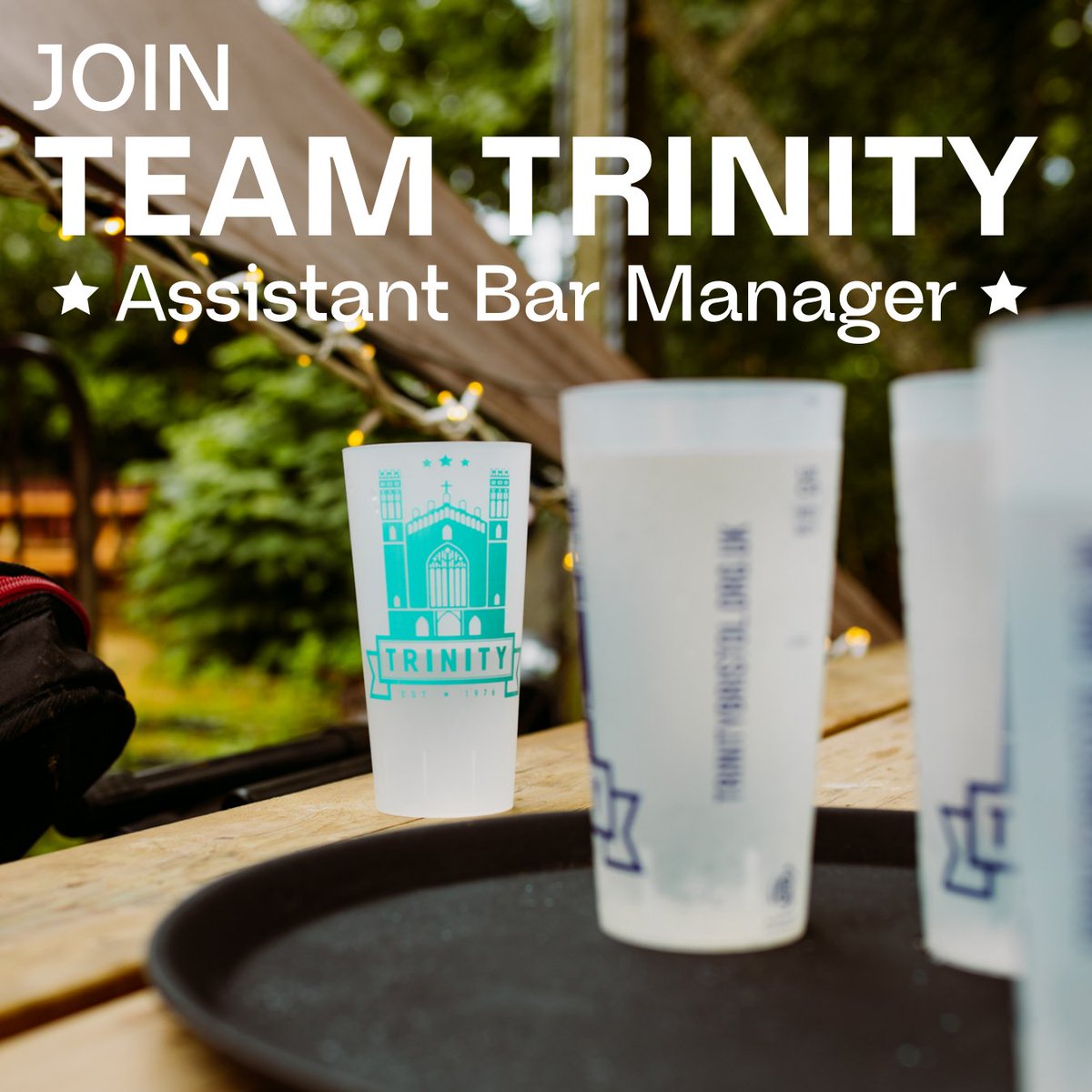 ⭐We're hiring!⭐ We're on the lookout for an ambitious and self-motivated Bar Manager and Assistant Bar Manager to join the Trinity Team Bar Manager: trinitybristol.org.uk/about/news/Lat… Assistant Bar Manager: trinitybristol.org.uk/about/news/Lat…