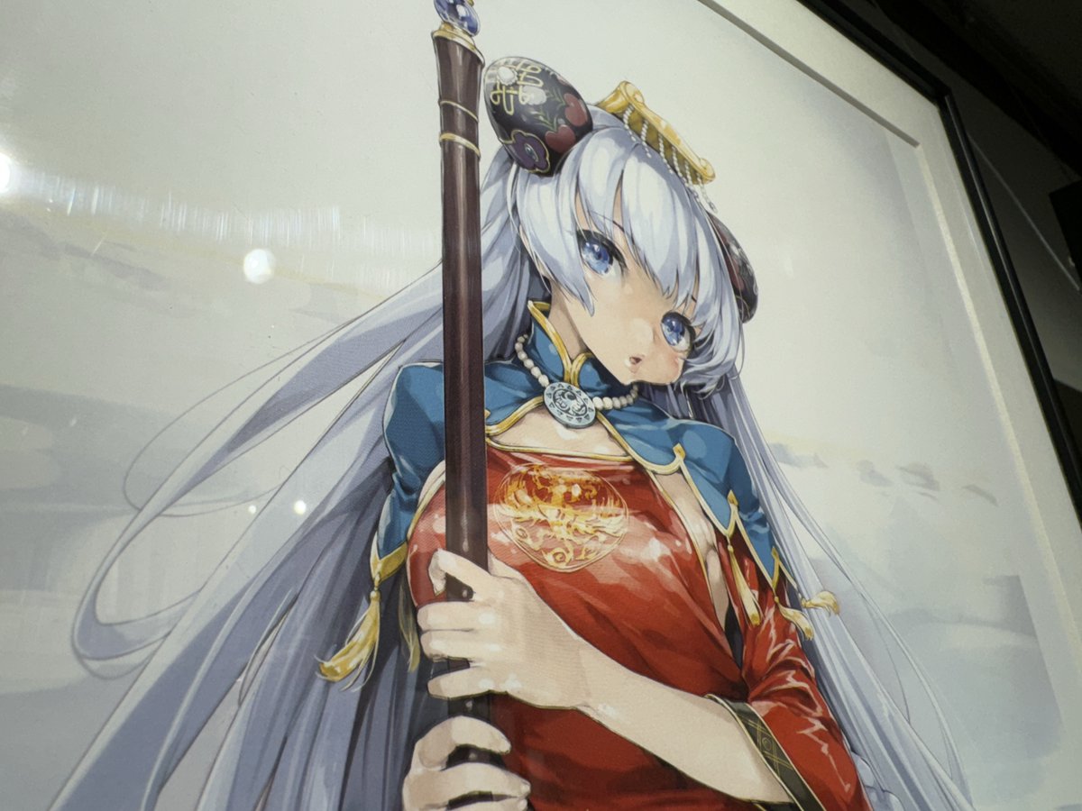 taiwantora_JP's tweet photo. 【進行中畫展】
【石恵展 精擠石恵大爆射 in 西門町】

緊急參戰！
經過官方(?)認證許可．石恵老師特別新繪製的默娘圖，現正於虎之穴台北店展示中！
不用擔心會被天譴，歡迎各位信眾前來參拜景仰。 https://t.co/soLaAcPViG