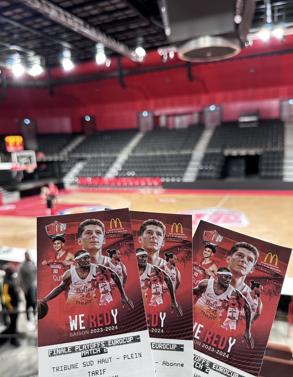 The hottest ticket in TOWN 🎫 Bourg-En-Bresse is going to be BOUNCING TONIGHT 🔥 #RoadToGreatness