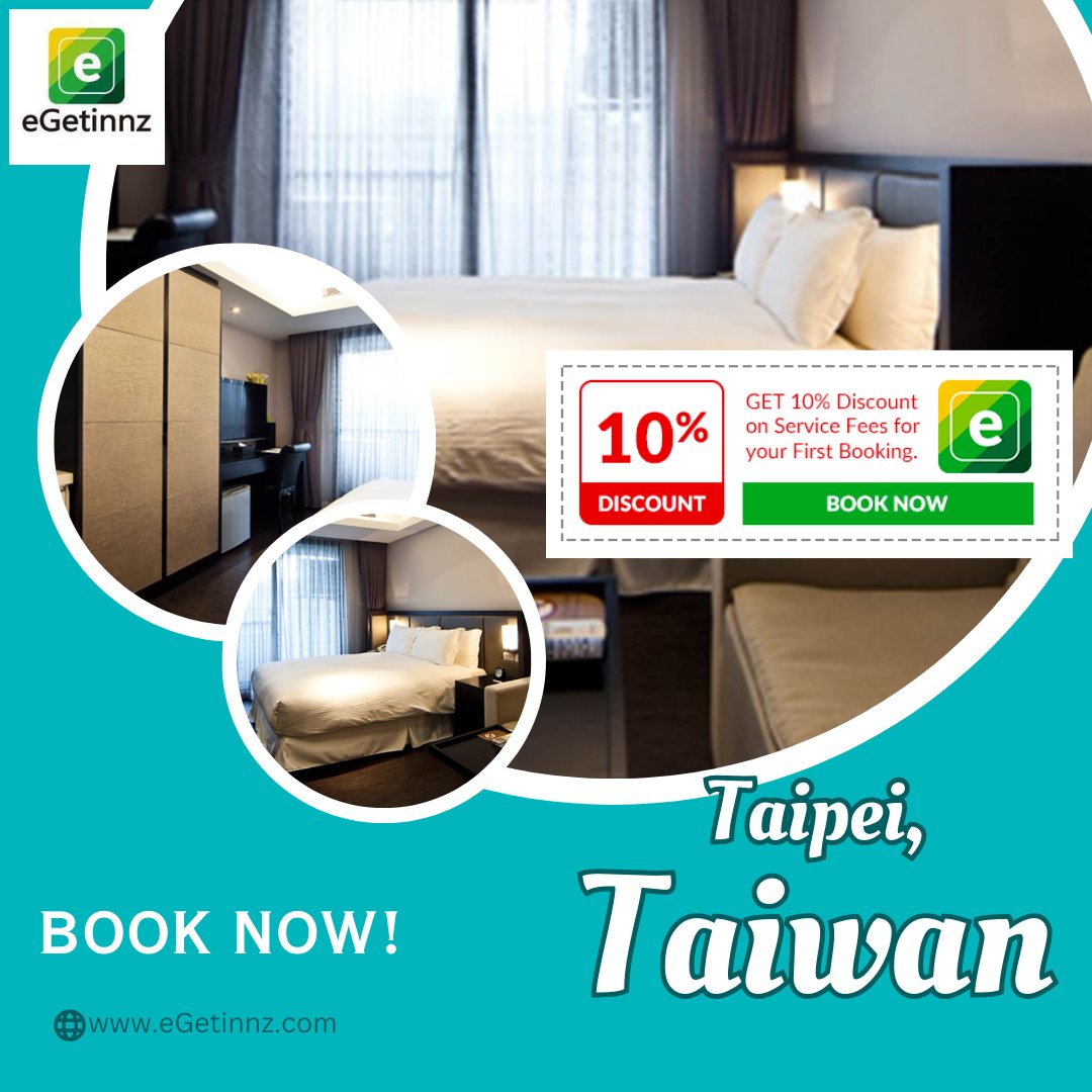 𝐄𝐆𝐄𝐓𝐈𝐍𝐍𝐙.𝐂𝐎𝐌 - 𝐁𝐎𝐎𝐊 𝐀 𝐏𝐋𝐀𝐂𝐄 𝐀𝐓 𝐓𝐀𝐈𝐏𝐄𝐈, 𝐓𝐀𝐈𝐖𝐀𝐍

𝐁𝐎𝐎𝐊 𝐍𝐎𝐖 𝐚𝐧𝐝 𝐕𝐢𝐬𝐢𝐭 𝐨𝐮𝐫 𝐖𝐞𝐛𝐬𝐢𝐭𝐞. 𝐅𝐨𝐥𝐥𝐨𝐰 𝐭𝐡𝐞 𝐥𝐢𝐧𝐤 𝐛𝐞𝐥𝐨𝐰:
egetinnz.com/accommodation/…

#TaiwaneseAdventures #ExploreTaiwan #TaiwanDiscovery #eGetinnzTaiwan