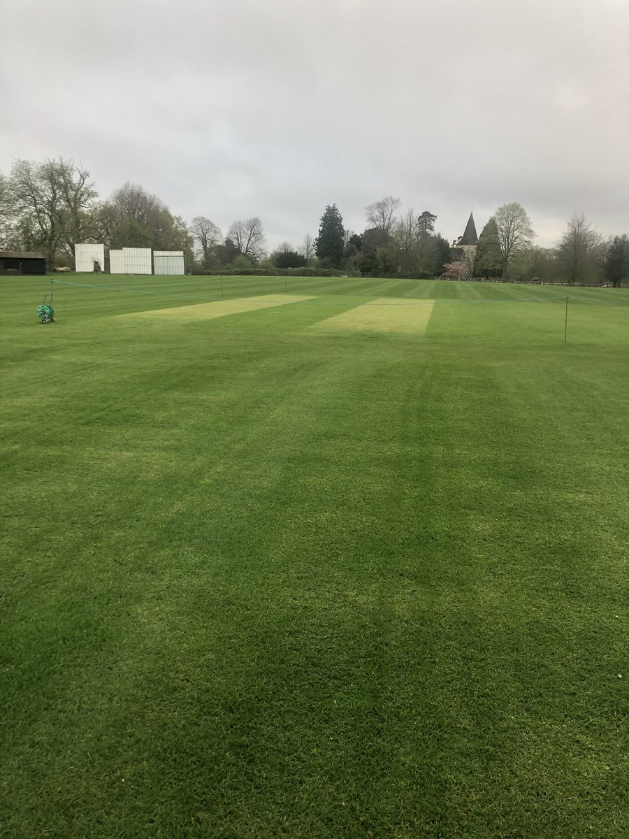 Preparation for our first friendlies of the season are underway at the Park!

We are so lucky to have such a dedicated grounds team who have worked tirelessly through what has been a very difficult Spring so that we can #GetTheGameOn!

8 days to go… 🦌