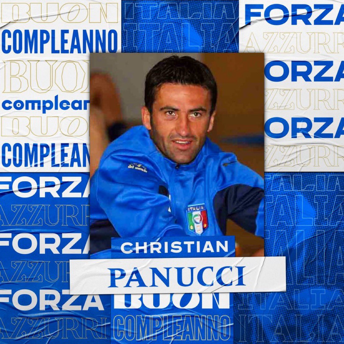 A full-blooded #Azzurri defender: happy birthday, Christian Panucci 🥳 💙

#VivoAzzurro