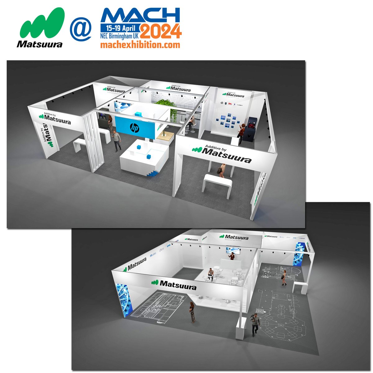 Matsuura at MACH.

2 great stands. 6 great machines. Best coffee in show.

Stands 20-442 (CNC) and 20-542 (3D). See you next week!

#additivebymatsuura #cncmachining #5axis #mach2024 #ukmfg #automatedpalletpool #additivemanufacturing #3dprinting