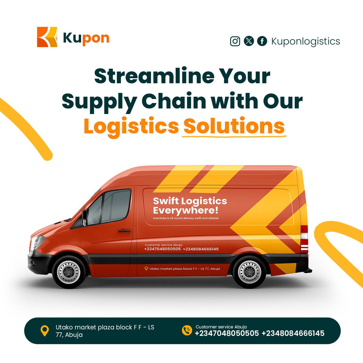 When it comes to shipping your items we’ll go extra mile to deliver your package anywhere you want.

Visit our experience center or ship your items with Kupon app today. 

#kuponlogistics
#logisticsservices
#logisticscompany
#warehousing
#sentpackage
#wedeliver