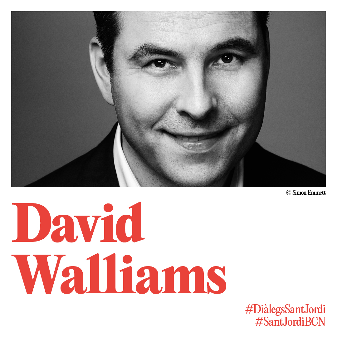 #SantJordiBCN Volem que tota la ciutadania pugui gaudir del Pregó de la Lectura amb @davidwalliams, per aquest motiu l'acte canvia a un espai amb més aforament: @ElBornCCM 📅22/04 🕛18 h 🏛️@ElBornCCM ✍️Les inscripcions comencen avui a les 16 h ℹ️via.bcn/OwTZ50ReOnT