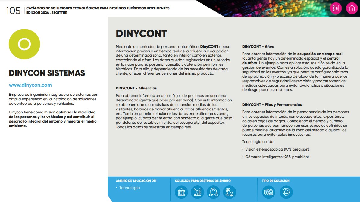 RedDTIturismo (@red_dti) on Twitter photo #SolucionesTecnológicasDTI👉🏽cutt.ly/EwNwje0O
<a href="/DinyconSistemas/">Dinycon Sistemas</a>➡️Empresa de ingeniería con experiencia en instalación de soluciones de conteo. Misión: optimizar la movilidad de personas y vehículos contribuyendo al desarrollo del entorno y mejora del medio ambiente👌🏽 #SolucionesTecnológicasDTI👉🏽cutt.ly/EwNwje0O
<a href="/DinyconSistemas/">Dinycon Sistemas</a>➡️Empresa de ingeniería con experiencia en instalación de soluciones de conteo. Misión: optimizar la movilidad de personas y vehículos contribuyendo al desarrollo del entorno y mejora del medio ambiente👌🏽
