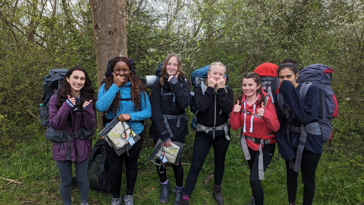 Our Silver DofE Teams set off on their expedition this morning! @DofE #SilverDofE #OpportunityForAll