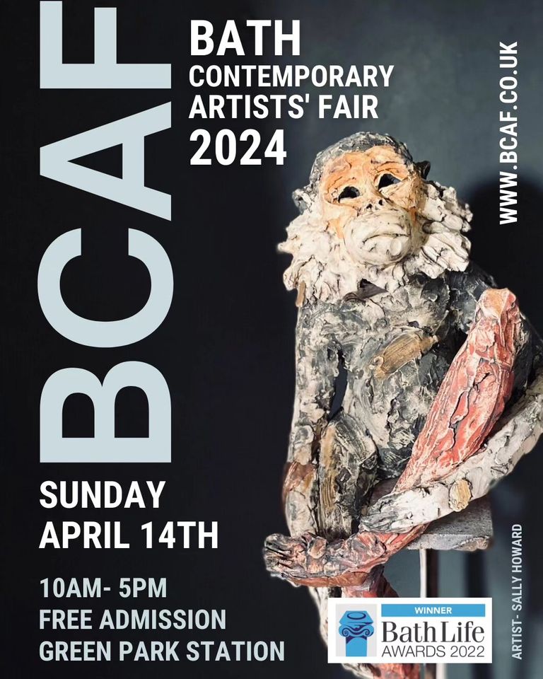 This Sunday at Green Park Station will be, BATH CONTEMPORARY ARTISTS FAIR 🥰 Award Winning Arts Fair bringing the best of contemporary art from the city and beyond right to the heart of Bath.