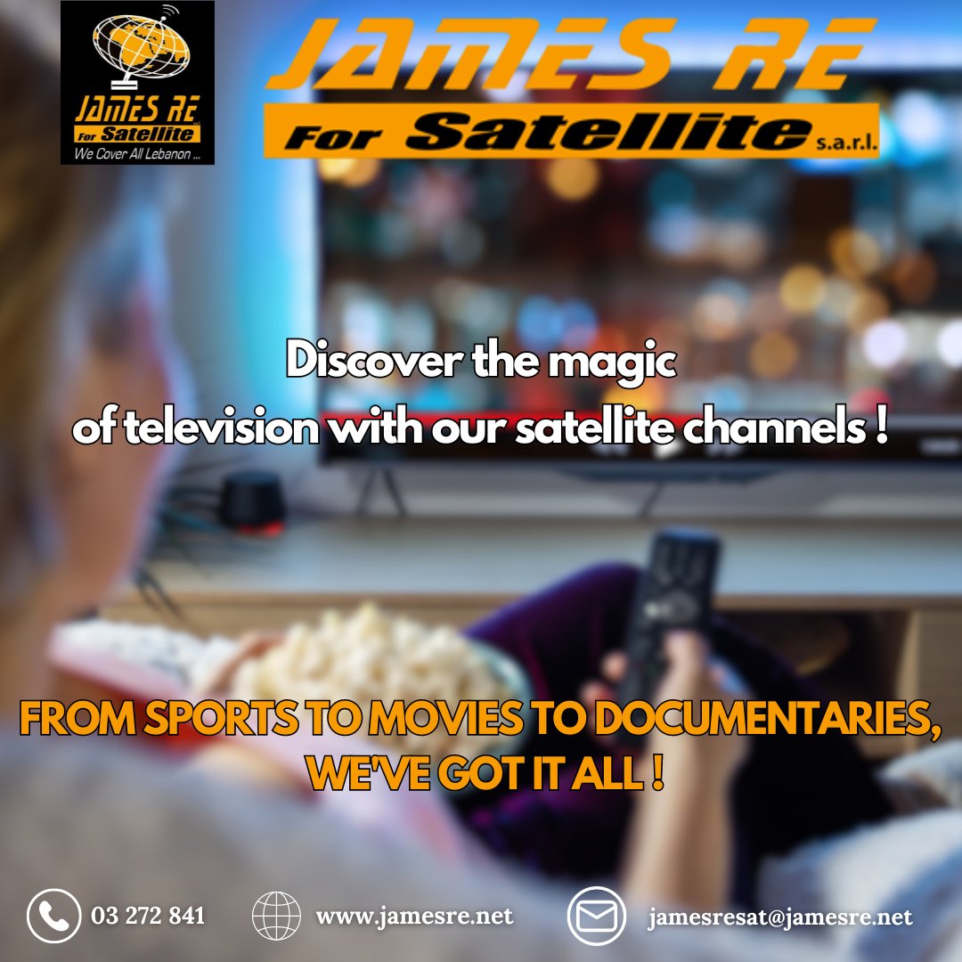 Tired of limited channels? Unleash a world of entertainment with James RE.
Upgrade your TV today!

For more info:
03 272 841
#satellitetvservices #jamesreforsatellite #channelsdistributor #familyentertainment #movies #tvshows #jamflix #SatelliteTv #kidschannel #Jamflixoffer