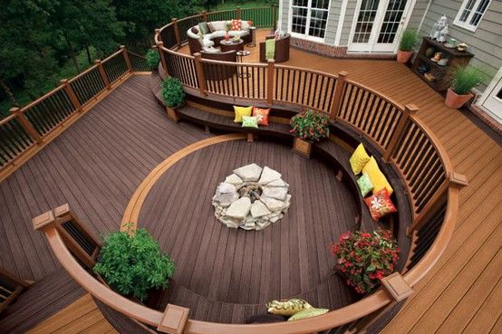 Get Outstanding Backyard Patio Deck Design Ideas kreatecube.com/design/outdoor… #deckdesign #deckbuilding #wooddeck #backyardpatio #patiodeck