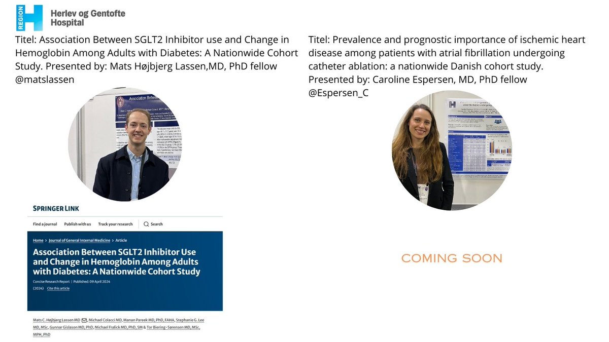 Exciting news from our talented researchers and collaborators presenting their findings at #ACC24 in Atlanta! 🎉3 out of 4 abstracts were simultaneously published with their presentations💪 link.springer.com/article/10.100… academic.oup.com/eurheartj/adva… …ubs.pericles-prod.literatumonline.com/doi/10.1111/do…