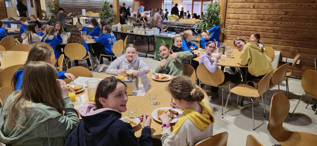 Just having our last breakfast before our morning activities. Bags are packed, rooms are cleaned and we are ready for the day! We are leaving at 2pm - but will post and parentmail our ETA when we leave.