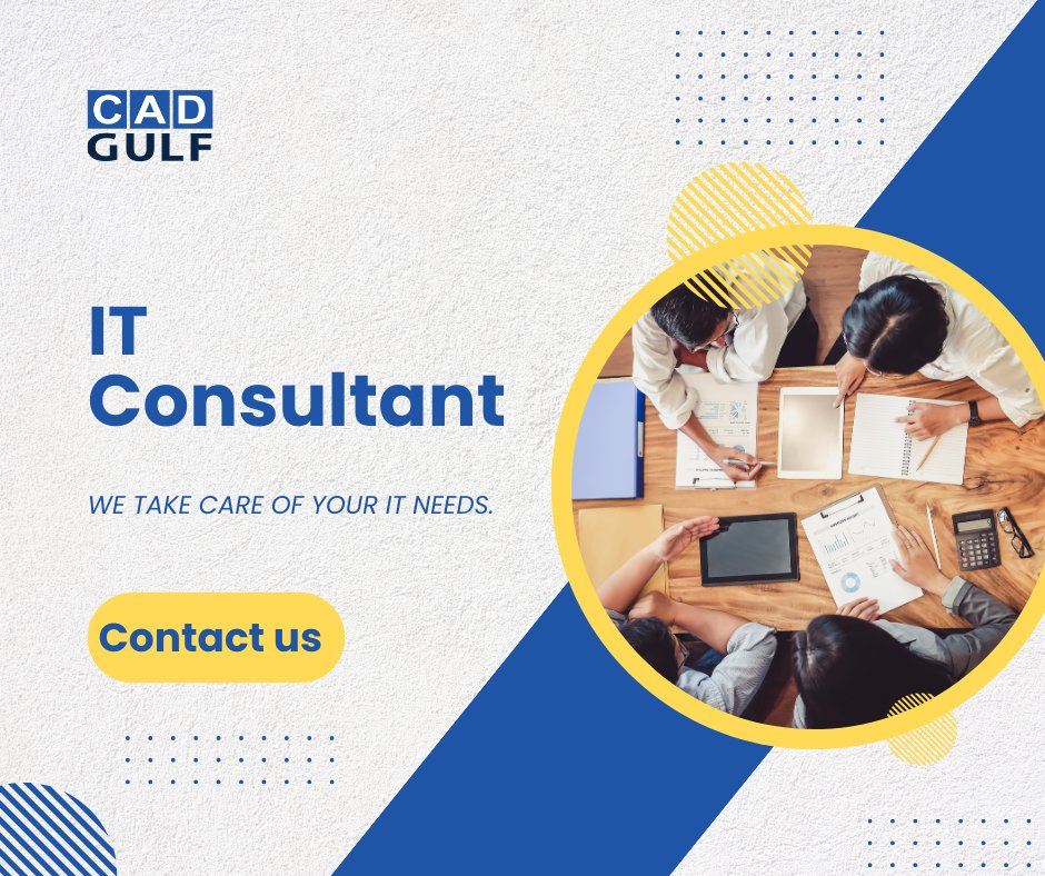 CAD GULF (@cadgulf) on Twitter photo Get the best IT Consultation for your business from CAD Gulf LLC
Contact us at: sales@cadgulf.com / 058 580 8937
#IT #Consultation #ITconsultation #CADGulf #ITneeds #ITworld #infrastructure #CCTV #Cabling #ITservices Get the best IT Consultation for your business from CAD Gulf LLC
Contact us at: sales@cadgulf.com / 058 580 8937
#IT #Consultation #ITconsultation #CADGulf #ITneeds #ITworld #infrastructure #CCTV #Cabling #ITservices