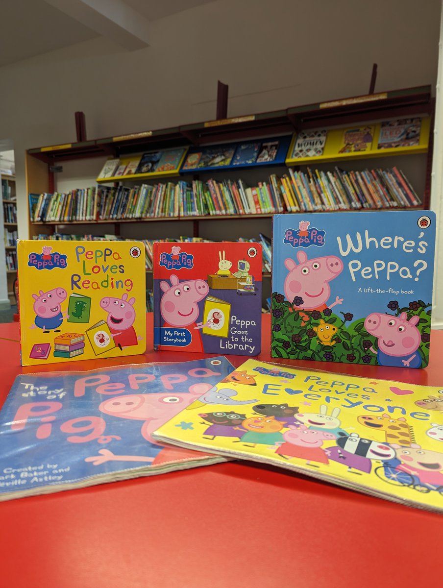 Join us TODAY at 4pm at Richmond Lending Library for our extra special Peppa Pig Story Time with Miss Rabbit from @RichmondTheatre @Visit_Richmond1 @LBRUT