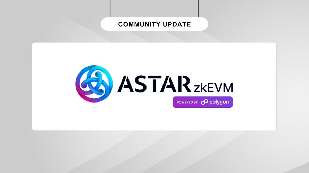 Hello everyone, We've addressed the recent incident with utmost priority. In order to maintain transparency in communication, here's an update on the Astar zkEVM incident: 1. The Astar zkEVM upgrade & fix has been implemented. The network is operating smoothly. 2. The…