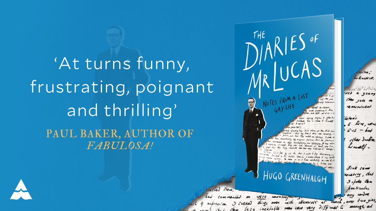 A treasure trove of forgotten history: this is gay London like you’ve never seen it before 'Funny, frustrating, poignant and thrilling' @_paulbaker_ #TheDiariesOfMrLucas @hugo_greenhalgh, out now. Bookshop: uk.bookshop.org/a/111/97818389…… Waterstones: tidd.ly/3TCLgJz