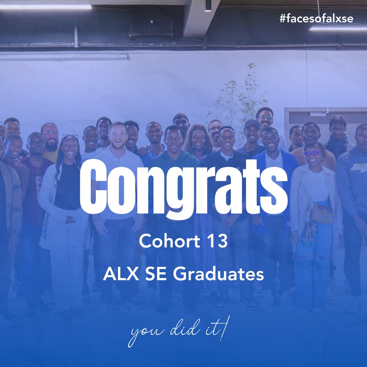 Congratulations to Cohort 13 class graduating today! We are proud of you!🥳