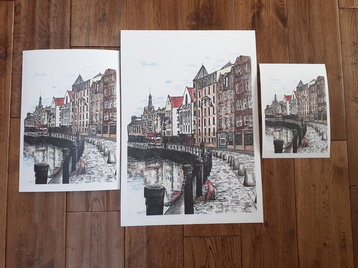 EdinburghFoxInk's tweet photo. #throwbackthursday is a bit later today than my usual time but it’s one of my bestseller pieces. It’s been available as cards, prints, coasters etc. Available locally and Etsy. #throwback #thursdaythrowback #edinburgh #theshoreleith #leith #localartist #edinburghfox https://t.co/KaetQd6Ock