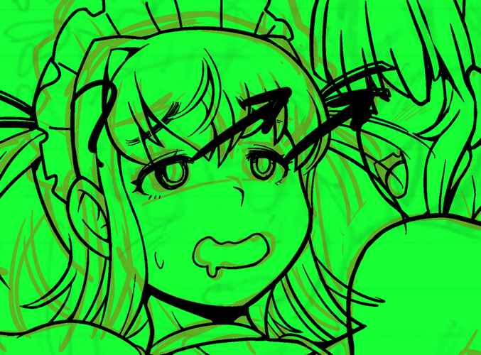 目線があわない 