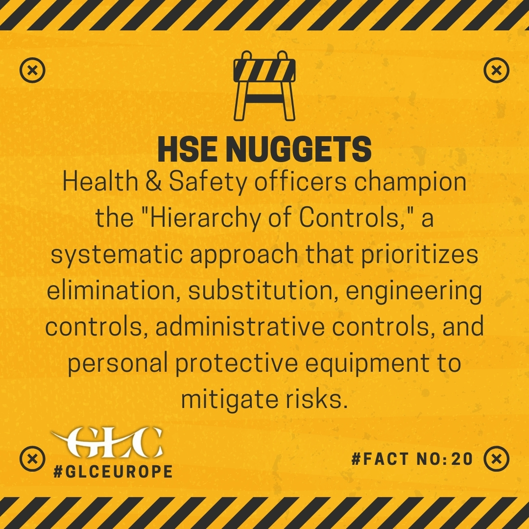 #HSENuggets by GLC Europe! Explore Health, Safety, and Environment.

Checkout our upcoming conference: hse360.events
Follow GLC Europe for more valuable content like this

#masterclass #hse360summit #globalleadingconferences #hsenuggets #SafetyInnovation #RiskManagement