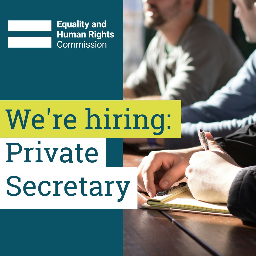 We are looking for a highly organised Private Secretary to the CEO and Deputy CEO: orlo.uk/PG0Ms You will support the Leadership Team and ensure the organisation’s primary decision-makers are well supported in their roles. Closes: 14 April, 23:55.