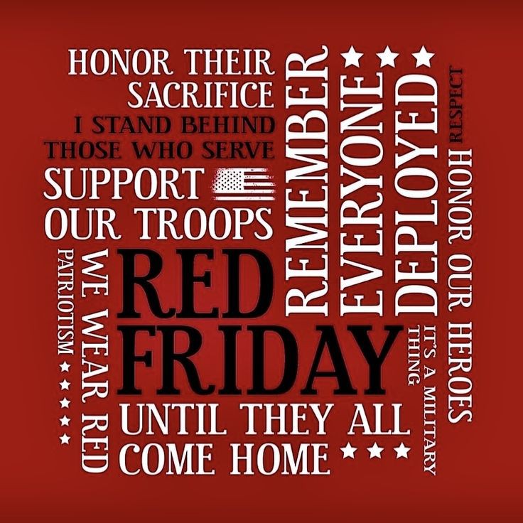 #RedFriday❤️