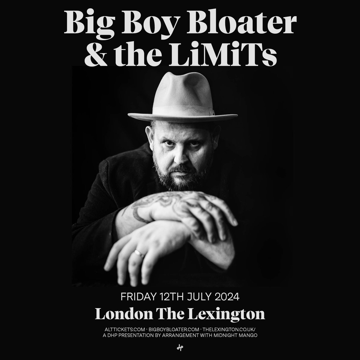 DHP Family (@dhpfamily) on Twitter photo .<a href="/bigboybloater/">Big Boy Bloater</a> & the LiMiTs have just announced they are set to bring roots and R&B to The Lexington in London for a show on Friday 12th July!
Tickets are on sale now here: tinyurl.com/bddzxj52 .<a href="/bigboybloater/">Big Boy Bloater</a> & the LiMiTs have just announced they are set to bring roots and R&B to The Lexington in London for a show on Friday 12th July!
Tickets are on sale now here: tinyurl.com/bddzxj52
