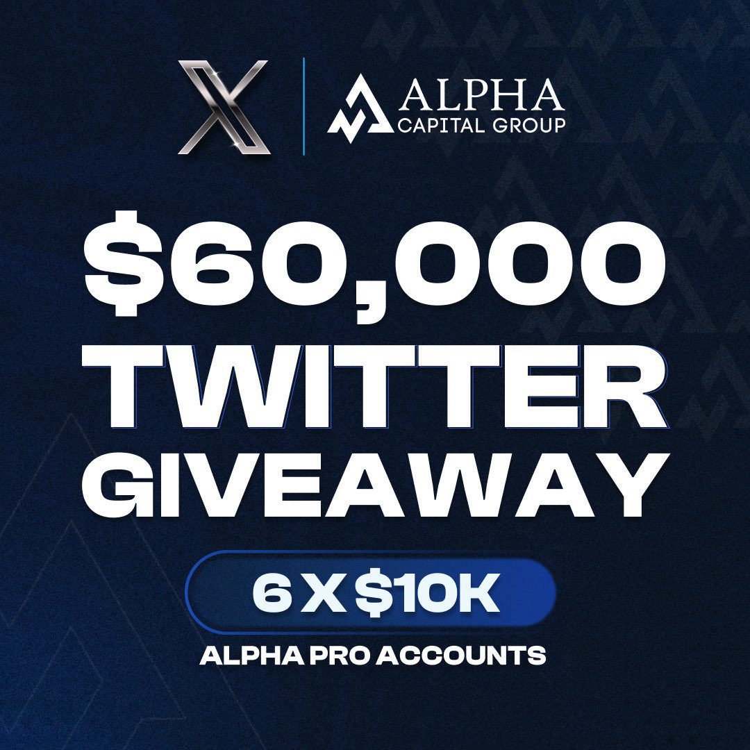 🎁GIVEAWAY ALERT~$60k🎁 1️⃣Follow @AlphaCapitalUK @AlphaStats1 @CableAnalyst @Iambosslady9 @dimpledhanna 2️⃣Join their discord discord.gg/alphacapitalgr… 3️⃣Quote & Bookmark this post 4️⃣What Do you love the most about AlphaCapital? Winners to be picked on SUNDAY by 2PM #PARAM