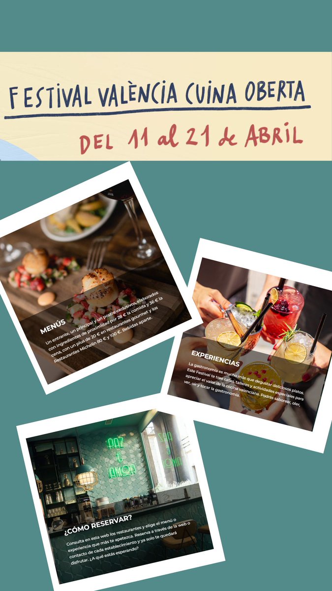 ¡PLANAZO EN VALENCIA! #festivalcuinaoberta #Valencia #cuinaoberta #Food #comida #flamesvlc