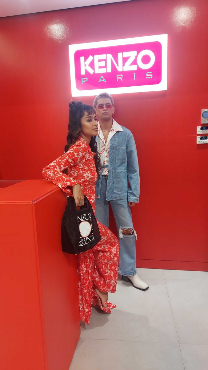 PhilstarNews's tweet photo. LOOK: James Reid and Issa Pressman are #CoupleGoals at Kenzo spring-summer 2024 collection launch in Greenbelt 3 | via https://t.co/tNUZ81OADG Bernardo https://t.co/icdUob8rxx