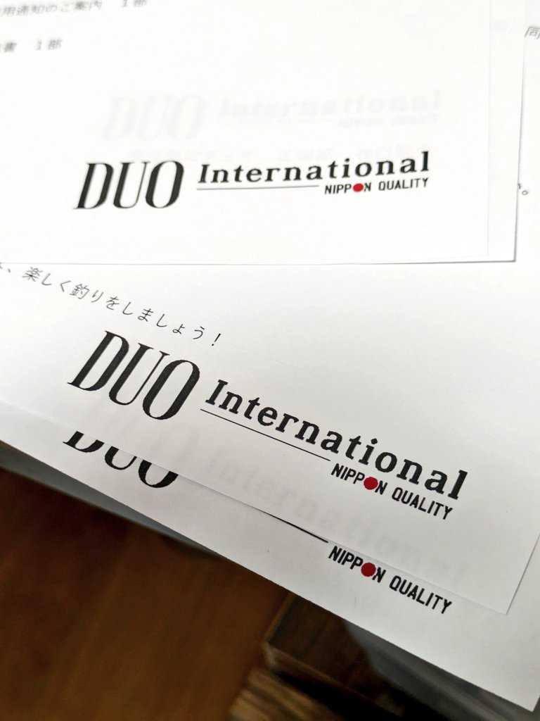星です。
御縁がありまして株式会社デュオ
(DUO International)様よりサポートを受けることとなりました。
ソルト(シーバス)ジャンルです。
宜しくお願いします。
#DUOinternational