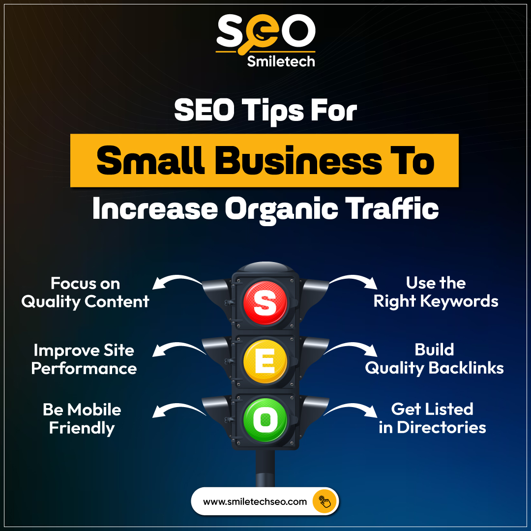💡 2024 SEO Tips For Small Business To Increase Traffic On Website 🌐

#SEO #SearchEngineOptimization #marketing #websitetraffic #organictraffic #qualitycontent #keywords #siteperformance #qualitybacklinks #mobilefreindly #directories #increasetraffic #seotips #tips #business