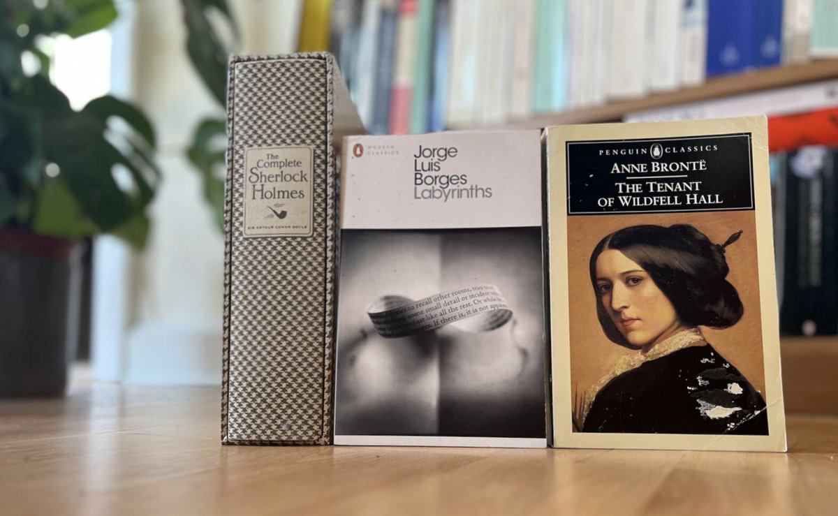 Detest the terms ‘comfort reading’, ‘escapism’ & ‘guilty pleasure’ — read whatever the hell you like, why ever you like. I’m as likely to escape into Arthur Conan Doyle as László Krasznahorkai or find comfort and pleasure (and lord knows what else) in Borges, Beckett or a Brontë.
