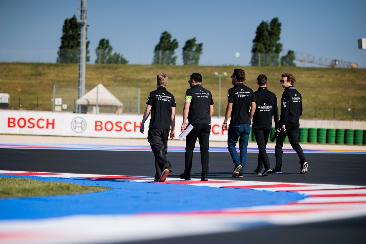 Track Walk is done ✅ Make way for the cars this afternoon ⚡ #DSautomobiles #DSPENSKE #MisanoEPrix