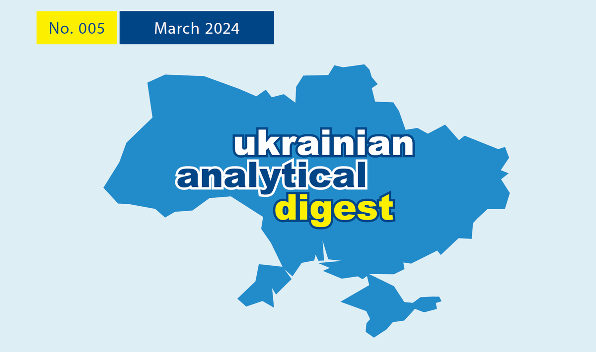 🔔The fifth edition of the Ukrainian Analytical Digest is now available! This issue examines the impact of Russia's war on Ukrainian agriculture. #UkrainianAnalyticalDigest To read the full analyses ⬇️ ow.ly/fjWP50ReLle #agriculture #satellitedata #ukraine