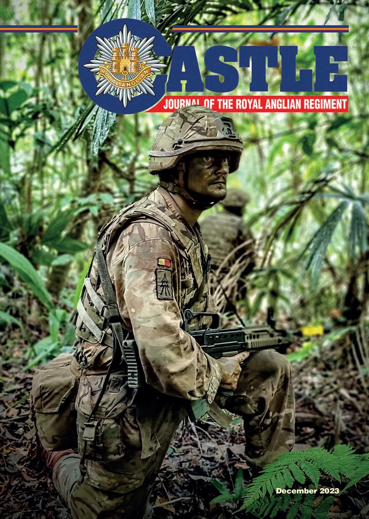 The Regiment’s Annual Journal, Castle 2023 is now available on our website. Members of the Royal Anglian Digital Muster (via the website) can access it here once signed in or up for access. royalanglianregiment.com/journal/ once you are signed in.

#RoyalAnglian #Veteran #soldier