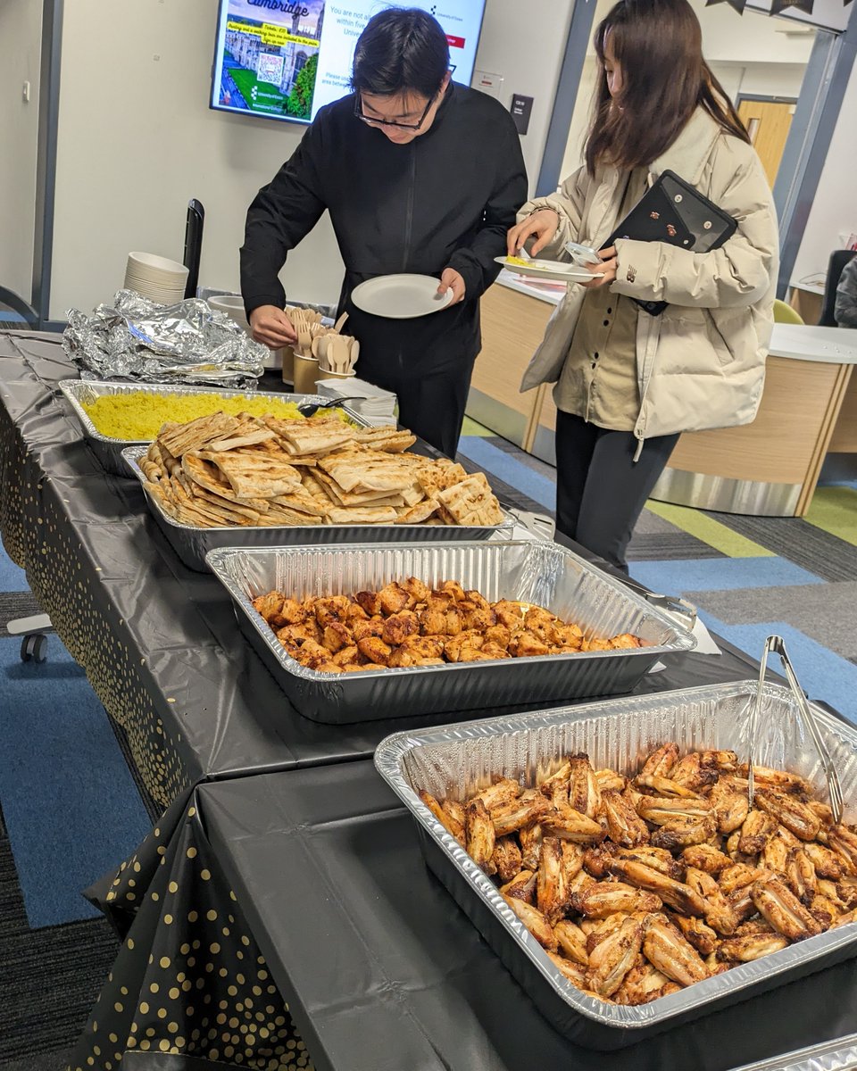 On Wednesday our students enjoyed a hot lunch to celebrate Eid!

Students and staff relaxed during the exam week and celebrated with delicious food. 

A big thank you to @rezzacharcoal for supplying this amazing feast!

#KaplanLife #UEIC #StudentLife #StudyinColchester