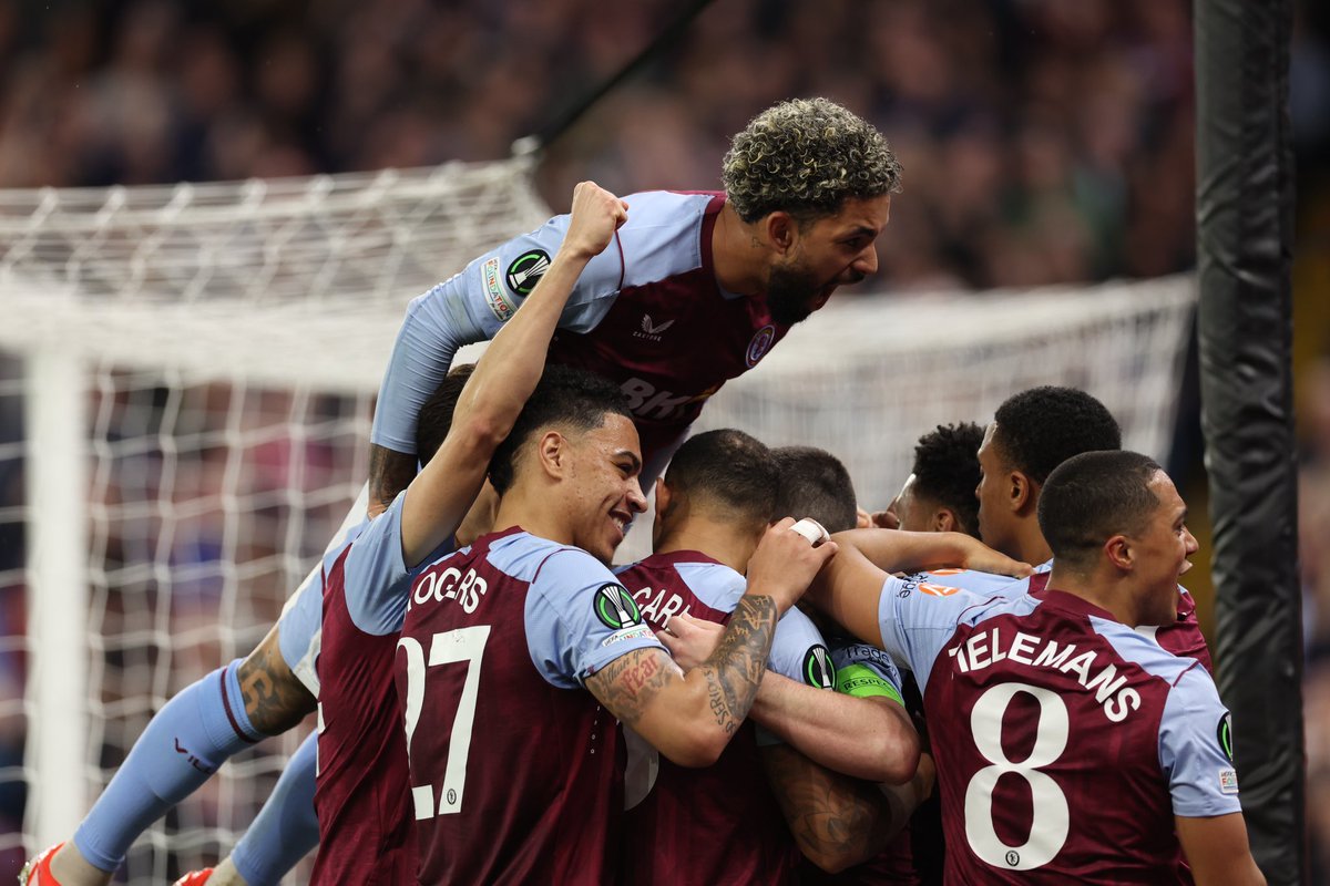 Youri Tielemans had 82 minutes of game time in the 2-1 home win of Aston Villa over Lille, taking the advantage over the away game in the 2nd leg of the #UECL quarterfinals. 💜

#AVLLIL #avfc