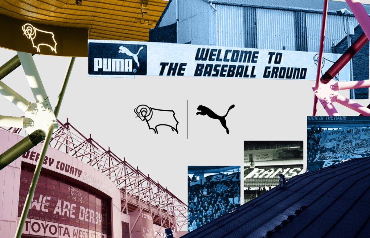 🤝| New Partnership @dcfcofficial x @pumafootball The return of Puma having previously decked out The Rams between 1996-2001 when they achieved top flight status and moved grounds. Will they use those late 90’s kits as inspiration we wonder? 🤔