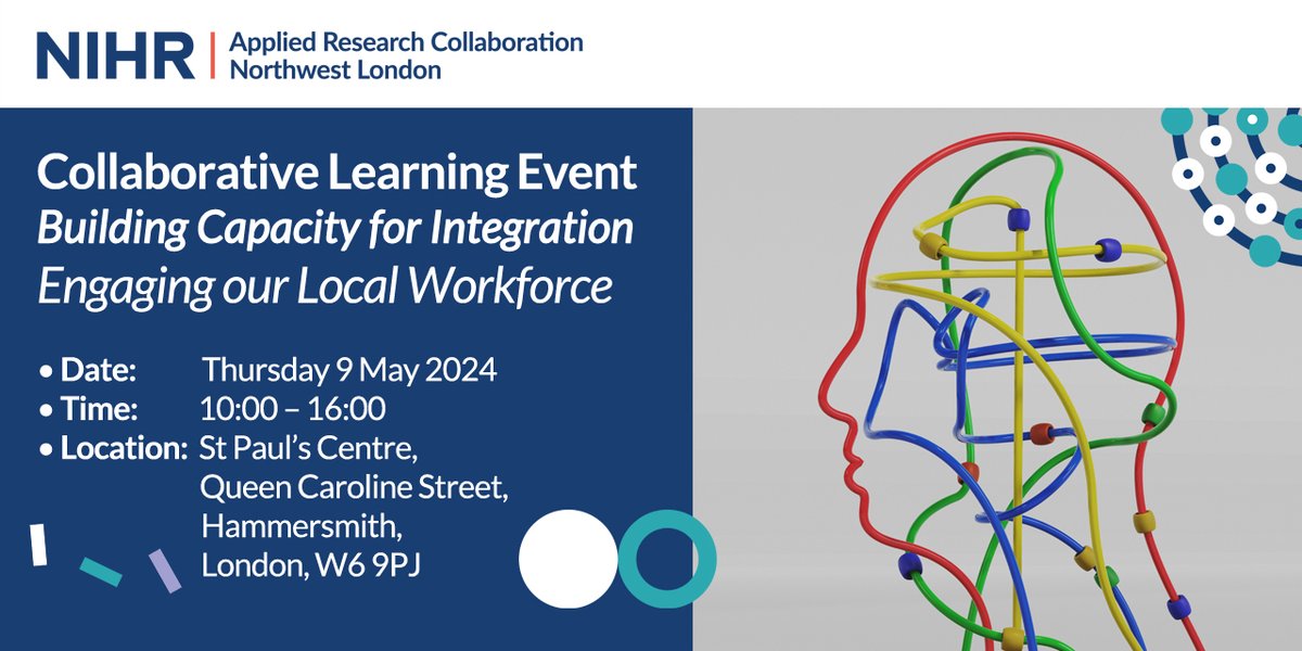 Book your free place at our next #CLEvent, to experience: 💬 @NEdwards_1 keynote talk 🧪 Interactive Learning Lab 🔍 Breakout sessions with our Research Themes 🎓 #ARCNWLFellowship graduation and posters 🗣️ Expert panel discussion 🔗eventsforce.net/eventage/front…